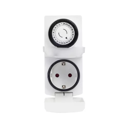GAO 0768H mechanikus kültéri időzítő óra, 3500 W, 16A, IP44 védettség