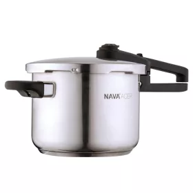   Nava 10-266-013 Acer rozsdamentes acél kukta, 6 liter, biztonsági szelep