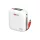 SKROSS 21602 Reload 10 Compact Powerbank, 10000mAh, USB-C+USB-C, PD30W, LCD kijelző, beépített töltőkábel, fehér