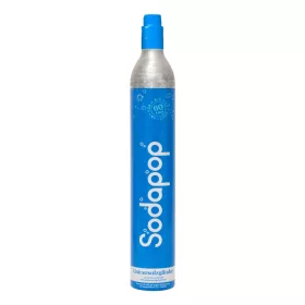   Sodapop univerzális patron szódakészítő géphez, CO2 patron, 425g, 60-80 liter szóda elkészítéséhez