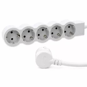   Legrand 694555 Elosztósor Standard 5x2P+F, 1,5 m vezetékkel, fehér-szürke