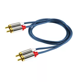 Home A 3-1M audiókábel, RCA, 1m