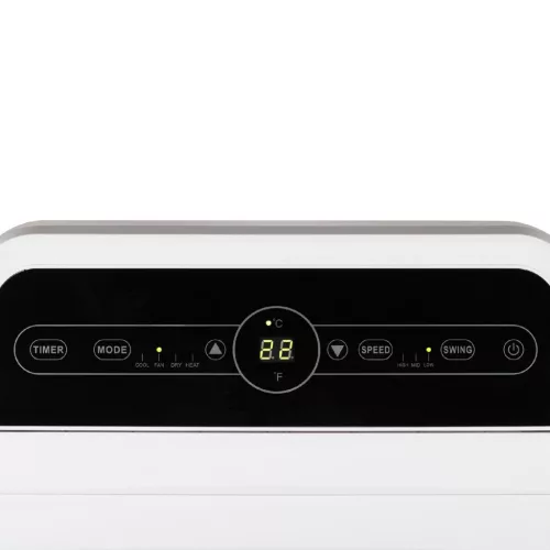 Home ACH 12000 hűtő-fűtő mobilklíma, hűtési / fűtési teljesítmény: 3,5 kW / 3,3 kW, Wifi, Smart, távirányító, ideális 26 m2 helyiséghez