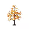 HOME ATM02 asztali juharfa dekoráció, 60 cm, 24 db melegfehér LED, időzítő, elemes tápellátás, beltéri kivitel, fekete
