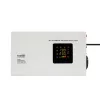 HOME AVR2000S feszültségstabilizátor, 2000VA, automatikus működés, vékony kivitel, falra szerelhető, színes digitális kijelző, teljeskörű meghibásodás elleni védelem