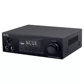   SAL BTA 250 sztereó multimédia erősítő, 2x50 Wmax / 4-8 Ohm, BT, FM rádió, USB, AUX