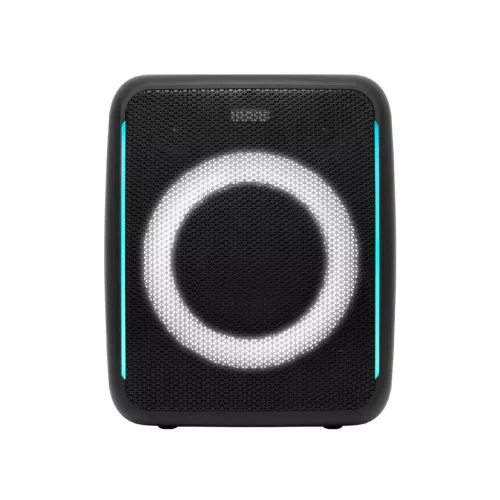 SAL BTCUBE hordozható Boombox, vezeték nélküli hangszóró, 70 watt, 3 hangszóró, Bluetooth TWS, IPX4, beépített akkumulátor