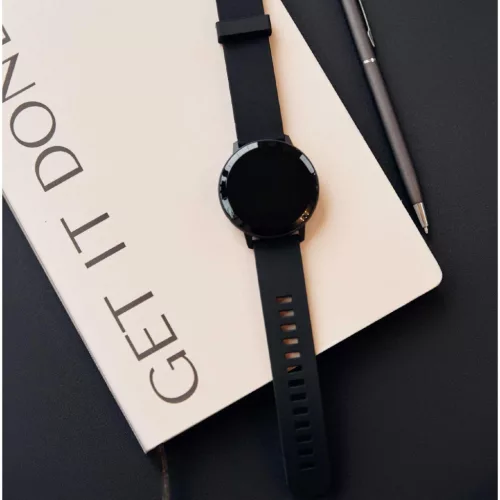 CANYON CNS-SW63BB Lollypop okosóra, 1,3”-os színes kijelző, Bluetooth, IP68, iOS és Android kompatibilitás