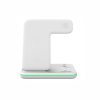 CANYON CNS-WCS302W 3in1 vezeték nélküli töltő, Qi szabvány, micro USB / lightning töltőport, fehér