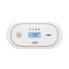 HOME CO10LCD szén-monoxid vészjelző, LCD kijelző , elemes, 2 év elem élettartam, 10 év érzékelő élettartam