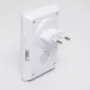 Home DBK1010AC vezeték nélküli csengő, elem nélküli, 100m hatótáv, 20 dallam, 3-fokozatú hangerő, kék LED, kinetikus nyomógomb, 230V-os tápellátás