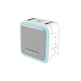   Honeywell DC515E vezeték nélküli csengő, 150 m hatótáv, elemes kivitel, 6 dallam, LED fényjelzés, IP55 védett nyomógomb
