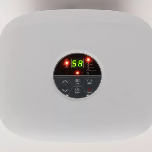 Home DHM 10LR párátlanító, ajánlott szobaméret max. 20 m2, 10 liter párátlanító kapacitás, R290 töltőgáz, 2,2 literes víztartály, 5 üzemmód