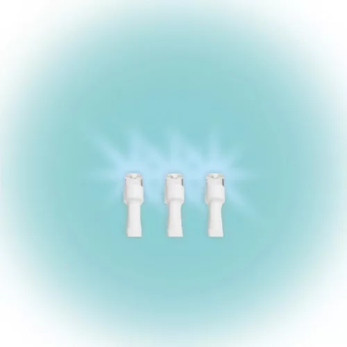 Home DLF 400/WH LED-es fényfüggöny, 2x2 m / 400 db hidegfehér LED, állófényű, fehér vezeték, sorolható, kül- és beltéri kivitel