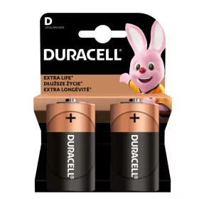   Duracell LR20 10PP110033 góliát (D) alkáli elem, 1,5 V feszültség, 2db/bliszter