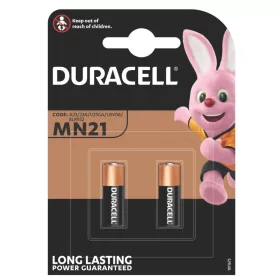   Duracell MN21 10PP040031 alkáli elem, 12 V feszültség, 2db/bliszter