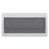 Noirot E184115 Radiance H 1500 BL elektromos hősugárzó panel, 1500 W, IP24 védettség, beépített termosztát LCD kijelzővel, fali kivitel