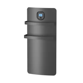   Noirot E221124 RSS Anuri DY 1200 AN törölközőszárító, 1200 W, IP24 védettség, beépített ventilátor, gyerekzár, antracit szürke