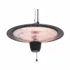 HOME FK262 karbonszálas kültéri fűtőtest, max. 1500 W, 2 fokozat, belógatható, IPX4, zsinórkapcsoló, kültéri kivitel