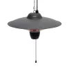 HOME FK262 karbonszálas kültéri fűtőtest, max. 1500 W, 2 fokozat, belógatható, IPX4, zsinórkapcsoló, kültéri kivitel