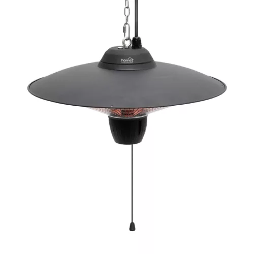 HOME FK262 karbonszálas kültéri fűtőtest, max. 1500 W, 2 fokozat, belógatható, IPX4, zsinórkapcsoló, kültéri kivitel