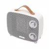 HOME FK58W hordozható PTC kerámia fűtőtest, max. 1500 W, termosztát, 2 fokozat, 3 üzemmód, fehér színű