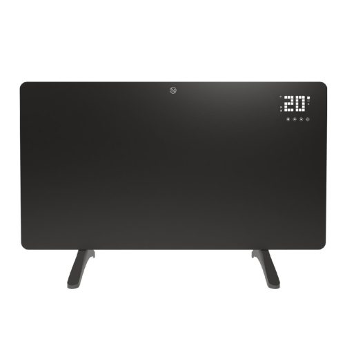 HOME FKIS600WIFI hordozható/fali infrasugárzó fűtőtest, 600 W, beltéri, hangtalan, digitális termosztát, ECO üzemmód, gyerekzár, IP44, túlmelegedés elleni védelem