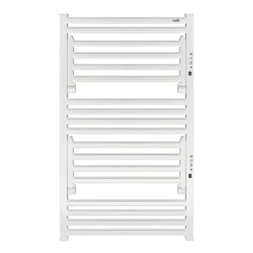 HOME FKTW345W fali elektromos törölközőszárító, 345 W, visszajelző LED, 4 program, IPX1, 2 zónás vezérlés, fehér színű