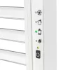 HOME FKTW345W fali elektromos törölközőszárító, 345 W, visszajelző LED, 4 program, IPX1, 2 zónás vezérlés, fehér színű