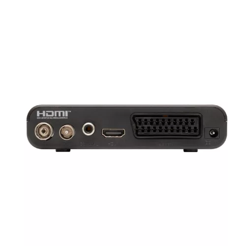 HOME HD2T2C combo DVB-T/T2/C set-top box, DVB-T/T2, DVB-C, magyar nyelvű, USB csatlakozó, 1920x1080p, HDMI/SCART/COAX kimenet