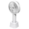 Home HF 9/WH kézi, tölthető ventilátor, 4 W, 10 cm-es lapátátmérő, 3 fokozat, 1200 mAh Li-ion akkumulátor, asztali tartó, fehér