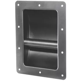   SAL HT 203 süllyesztett fogantyú hangfalhoz, fém, 220 x 163 x 60 mm