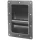 SAL HT 203 süllyesztett fogantyú hangfalhoz, fém, 220 x 163 x 60 mm