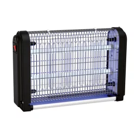   HOME IKM50L elektromos beltéri rovarcsapda, 50 m2-es hatókörzet, UV-A fény, 2x4,5W LED, rovargyűjtő tálca, hálózati tápellátás