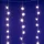 HOME KAF50WW LED-es hópehely fényfüggöny, 1,35 m, 50 db melegfehér LED, hálózati tápellátás, beltéri kivitel