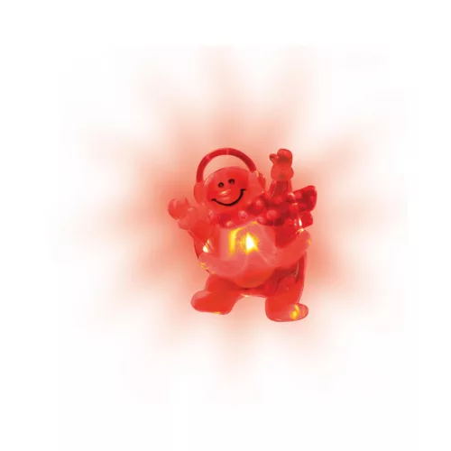 Home KID 322 LED-es ablakdísz, 1 db LED, öntapadós, hóember, színváltó