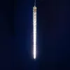 HOME KJL288 jégcsap fényfüzér, 3,5m hosszú, 288db hidegfehér SMD LED, 8db jégcsap/36db LED, hálózati adapter, kül- és beltéri kivitel