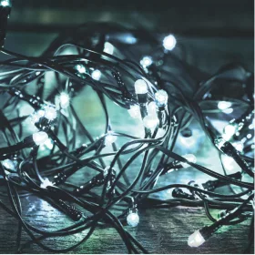   HOME KKL508WH LED-es fényfüzér, 500db hidegfehér LED, 35 méter, 12 program, időzítő, adapteres tápellátás, kül- és beltéri kivitel