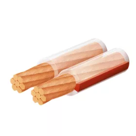  SAL KLS 6T hangszóróvezeték, átlátszó, 2 x 6 mm2, 0,15 mm elemi szál, 25 m/ tekercs