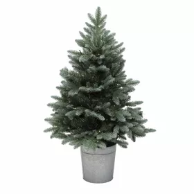   Home KMF90BLED elemes műfenyő LED-ekkel, 100db melegfehér LED, 90cm magas, 3D és 2D tűlevelek, elemes tápellátás, beltéri kivitel