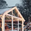 HOME LFI960 LED-es cluster fényfüzér, 1360db LED, 19,2 méter, időzíthető, 15 programos, adapteres tápellátás, kül- és beltéri kivitel