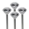 Home MX 802/4 napelemes kerti lámpa szett, 4 db, 1 db LED, fém és műanyag, automatikus, kristályszerű fej