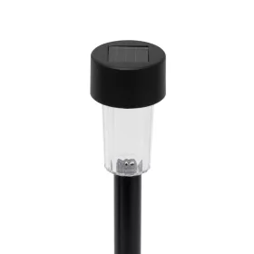   Home MX842 napelemes kerti lámpa, 1 db hidegfehér LED, akkumulátor, fekete műanyag, 24db-os szett