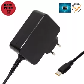   Home NBC 65W univerzális notebook USB-C gyorstöltő, maximális terhelhetőség 65 Watt,  GaN technológia, hagyományos és PD eszközökhöz