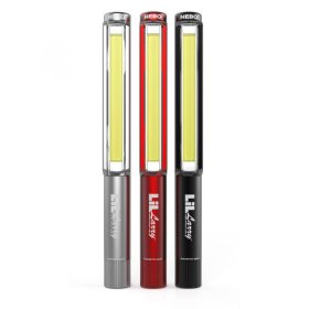   NEBO NEB-6373-G Lil Larry munkalámpa, 250 lm, mágneses, övcsipesz, csúszásgátló markolat