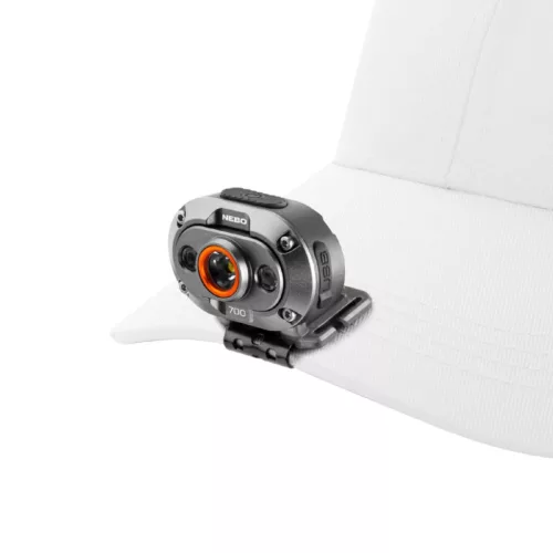 NEBO NEB-HLP-0044-H MYCRO 700 fej- és sapkalámpa, 700 lumen, 6 világítási mód, akkumulátor, víz- és ütésálló