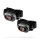 NEBO NEB-HLP-1010-G MYCRO 250 fejlámpa szett, 2 db / szett, 250 lumen, vízálló, akkumulátoros tápellátás