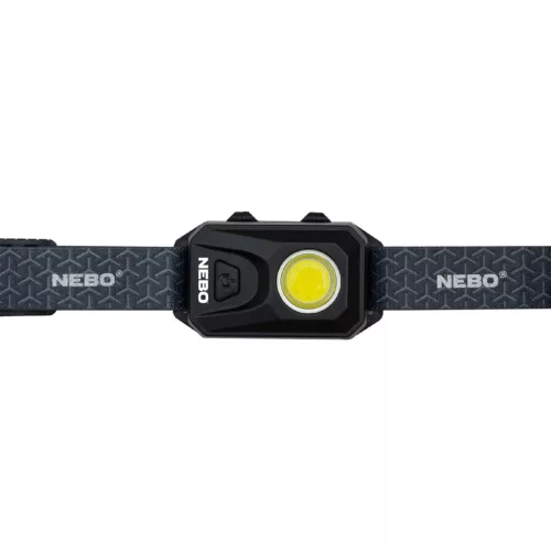 NEBO NEB-HLP-7000-G 150 fejlámpa, 150 lumen, COB LED, 3 üzemmód, elemes