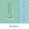 Candy CCVB 15/1 - Beépíthető borhűtő, 7 palack