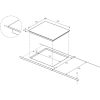 Haier HAFRSJ64MC - Beépíthető indukciós főzőlap